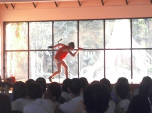 Michael Steger performs onstage (Bulwagang Lakambako, NAC, Feb. 3, 2014)